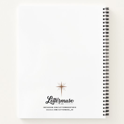 Silent Night, Heilige Nachtschets Notitieboek (Achterkant)