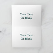 Silent Night Holiday-kaart Feestdagen Kaart (Binnen)