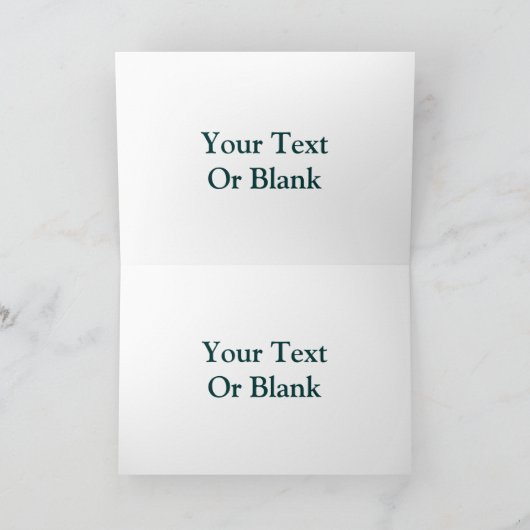 Silent Night Holiday-kaart Feestdagen Kaart (Binnen)