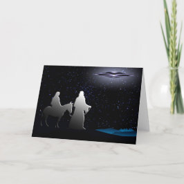 Silent Night Holiday-kaart Feestdagen Kaart