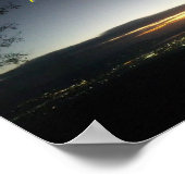 Silent Night Holy Night - Agrinio Greece at night Poster (Hoek)