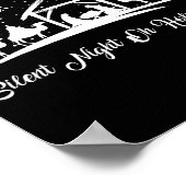 Silent Night Holy Night Nativity Scene Christian C Poster (Hoek)