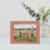 Silent Night Hope en Love Holly Plaid Religious Feestdagenkaart (Staand voorkant)