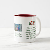 Silent Night Hymn Mok met tweetone koffie (Voorkant rechts)