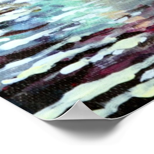 Silent Night in Zweden Poster (Hoek)