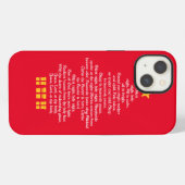 Silent Night iPhone Hoesje (Achterkant horizontaal)