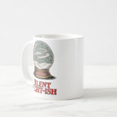 Silent Night-ish | Christmas Chaos with Calm Vibes Koffiemok (Voorkant links)