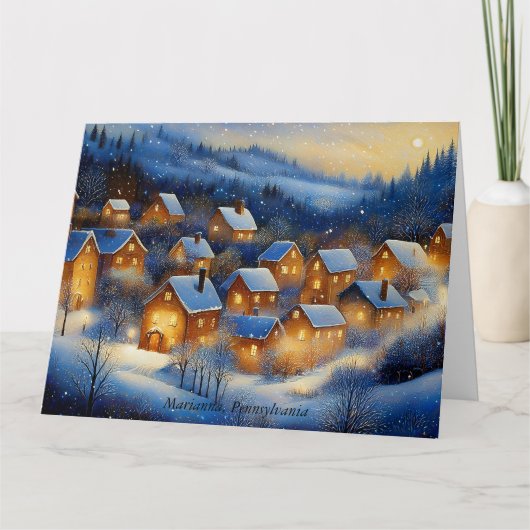 Silent Night Kaart (Voorkant)