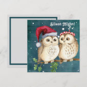 Silent Night Kerstmis Pair, klaar om te slapen (Voorkant / Achterkant)