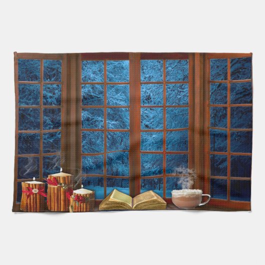 Silent Night Kitchen Towel Theedoek (Horizontaal)