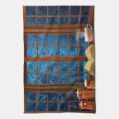 Silent Night Kitchen Towel Theedoek (Verticaal)
