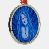 Silent Night (Mary en Baby Jesus) Ornament (Rechts)