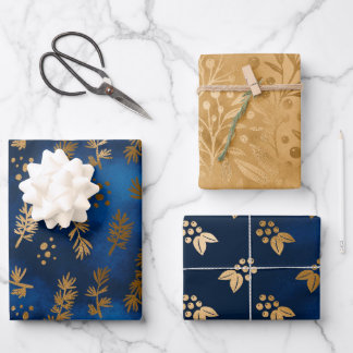 Silent Night Mistletoe-kerstinpakpapier Inpakpapier Vel