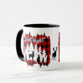 Silent Night Mok voor Kerstmis (Voorkant links)