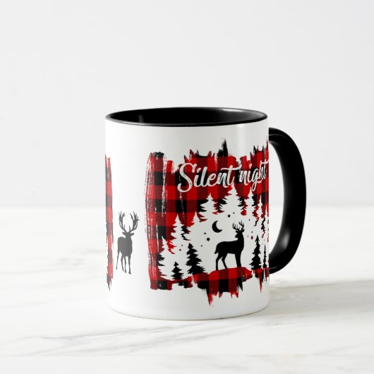 Silent Night Mok voor Kerstmis (Voorkant rechts)