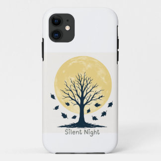 Silent Night Moon Tree Phone Case