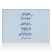 Silent Night Mountain Forest Cabin Kerstmis (Binnen Horizontaal (Boven))