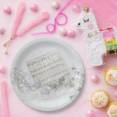 Silent Night Music met Ornaments Paper Bord (Feest)