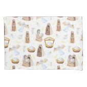 Silent Night Natitivity Hoesje met Kerstmis Kussensloop (Voorkant)