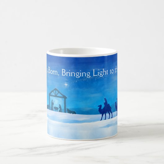 Silent Night Nativity Scene Mug Koffiemok (Center)