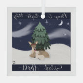 Silent Night Ornament (Achterkant)