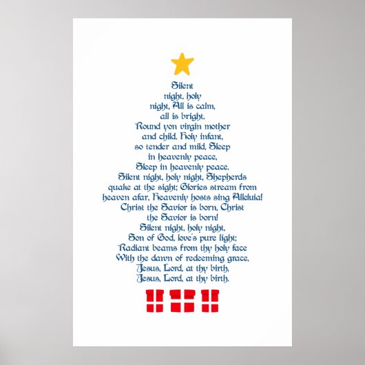 Silent Night Poster (Voorkant)