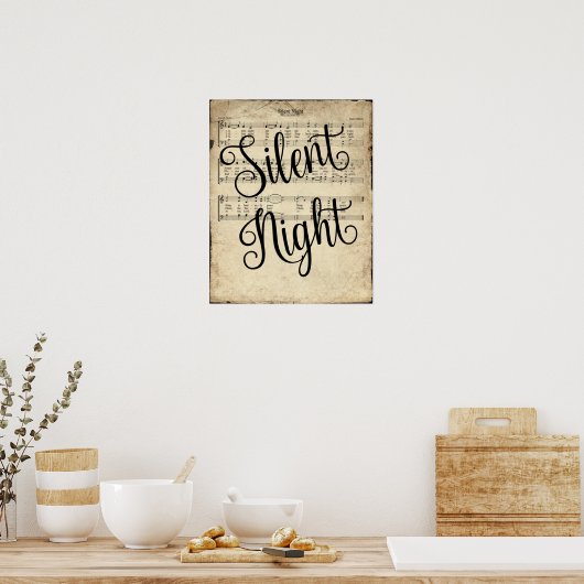 Silent Night Poster (Keuken)