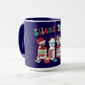 Silent Night – Sedative-Inspired Christmas Design Mok (Voorkant links)