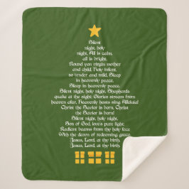 Silent Night Sherpa Deken