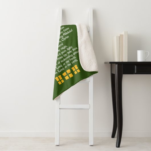 Silent Night Sherpa Deken (In situ)