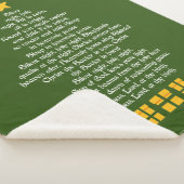 Silent Night Sherpa Deken (3/4)