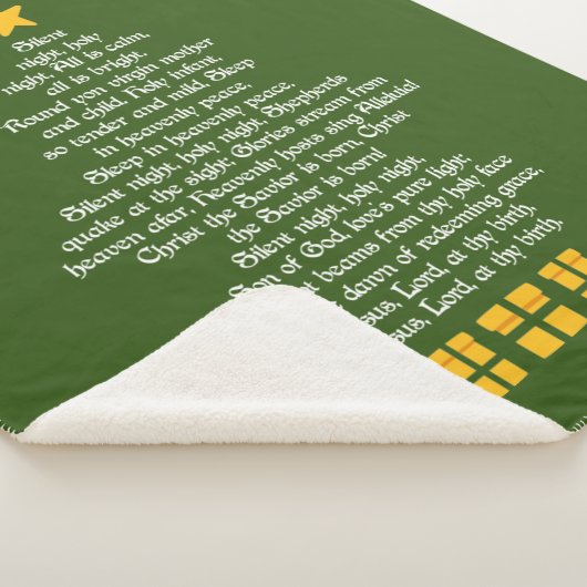 Silent Night Sherpa Deken (3/4)