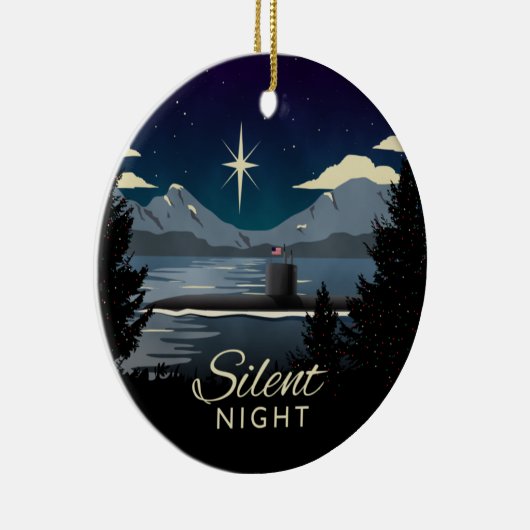 Silent Night - Submarine Holiday Ornament (Rechts)