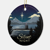 Silent Night - Submarine Holiday Ornament (Links)