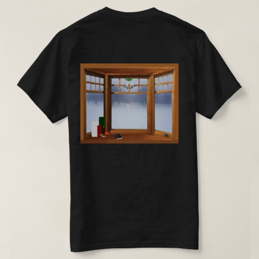 Silent Night T-shirt (Design achterkant)