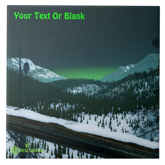 Silent Night Tegeltje (Voorkant)