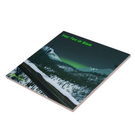 Silent Night Tegeltje (Zijkant)