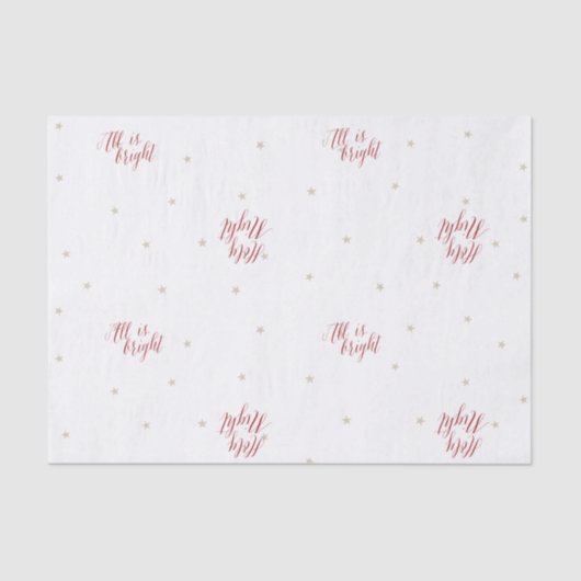 Silent Night Tissue Paper Tissuepapier (Voorkant)