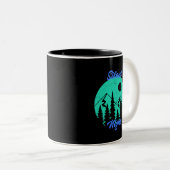 Silent Night Tweekleurige Koffiemok (Voorkant rechts)