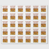 Silent Night Wrapping Paper Cadeaupapier (Vlak)