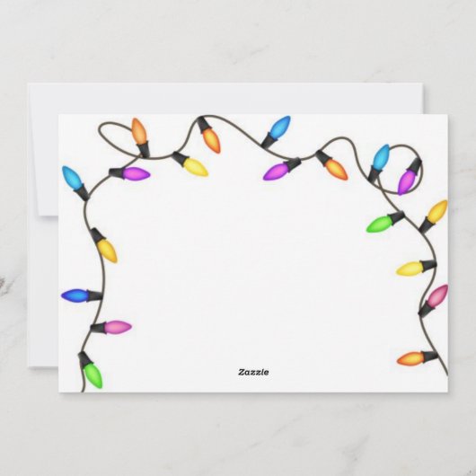 "Silent Night Yes Right" Funny kerstkaart (Achterkant)