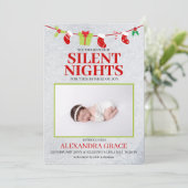 Silent Nights Bundle Joy Foto van Kerstmis Aankondiging (Staand voorkant)