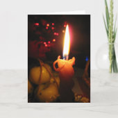 Silent Night's Groeten Feestdagen Kaart (Voorkant)