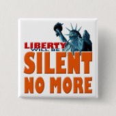 Silent No Meer Button (Voorkant)