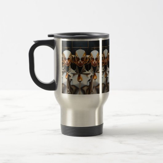 Silent Order/Surreal Stainless Steel Mug Reisbeker (Links)