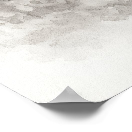 Silent Passage — 和 (Harmony) Wabi-Sabi Ink Paint Poster (Hoek)