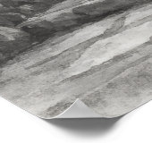 Silent Passage — 道 (The Path) Japanese Sumi-e Ink Poster (Hoek)