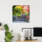 Silent Passage — 道 (The Path)  Wabi-Sabi Photo Poster (Thuiskantoor)