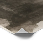 Silent Passage – Ink Painting Poster (Hoek)