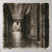 Silent Passage – Ink Painting Poster (Voorkant)